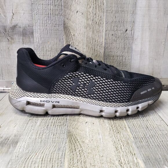 Under Armour HOVR Infinite Running Shoe Men's 13 Black Gray Bluetooth No Insoles - Picture 1 of 11